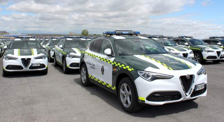 Stelvio 2.0 de la Guardia Civil.