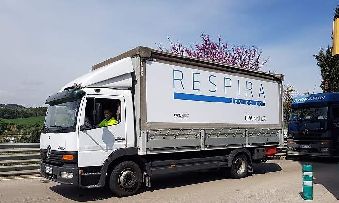Entregas del respirador Respira de Siemens