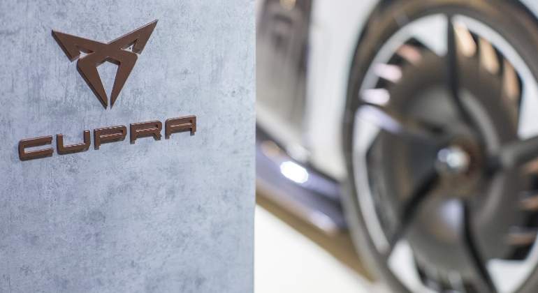 Logotipo de Cupra, la marca premium-dportiva de Seat.