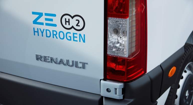 Los comerciales de pila de hidrógeno de Renault.