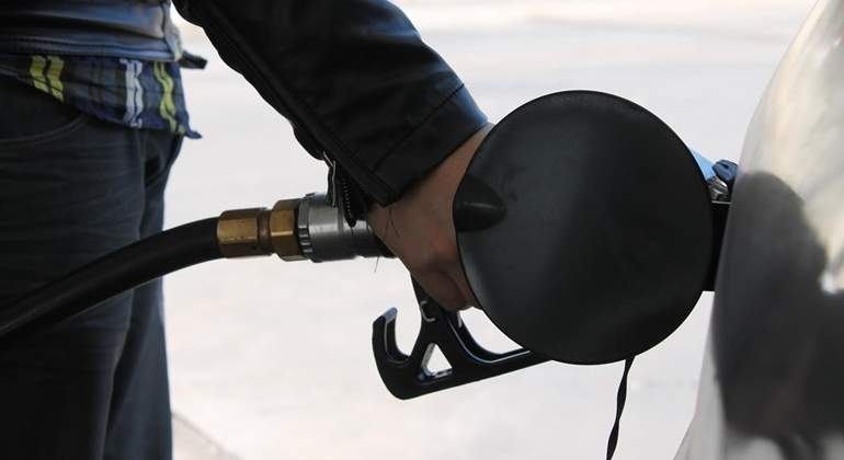 Repostaje de gasolina.
