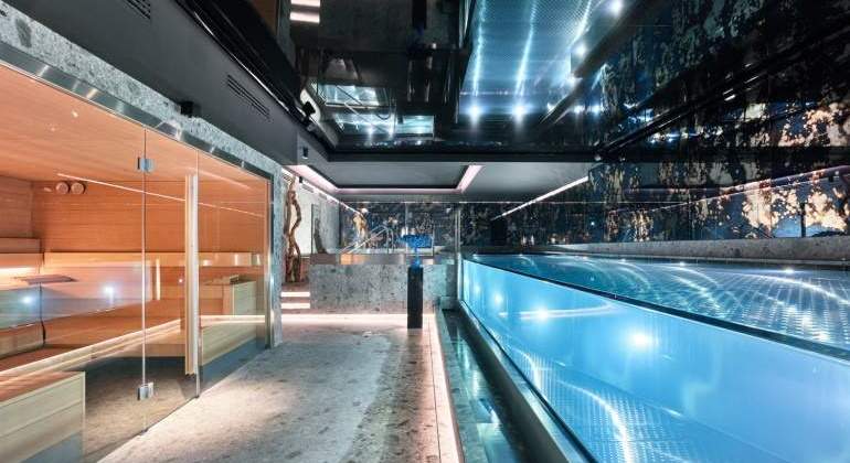 Parte del Spa Le Max Wellness Club Wellington.