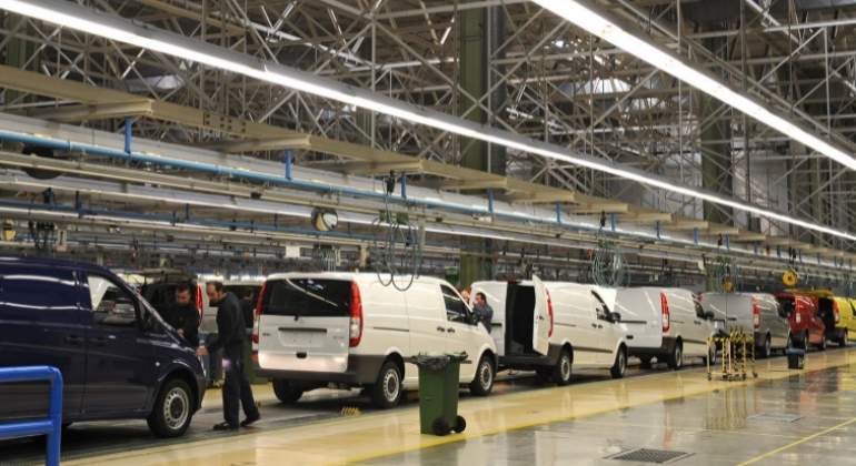 Instalaciones de Mercedes en Vitoria.
