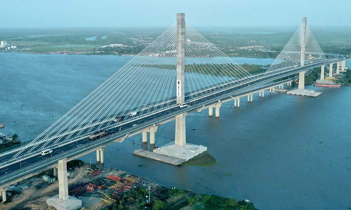El Puente Pumarejo en Barranquilla Colombia