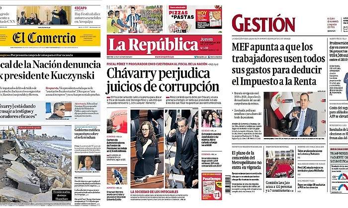 Revista de prensa del Per