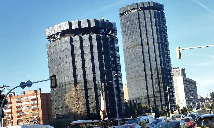 Sedes de la Caixa y CaixaBank en Barcelona
