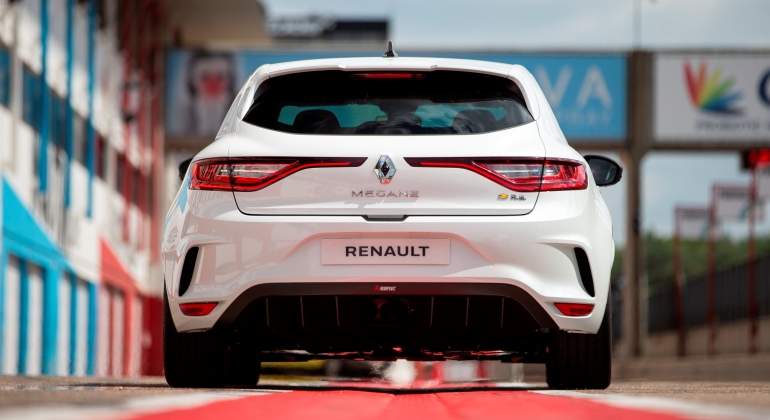 Trasera del nueva edición limitada del Megane RS Trophy.