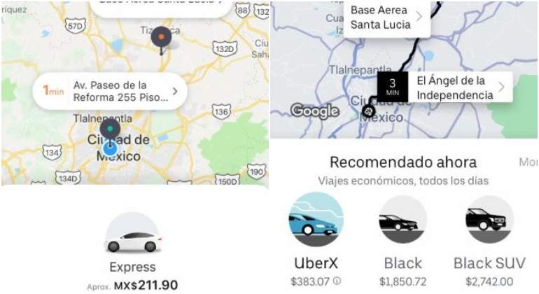 ¿Cuánto cobra un DiDi al aeropuerto