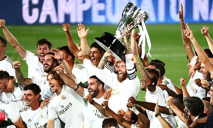 34 Ligas Real Madrid