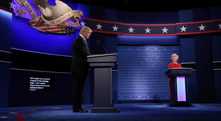 Primer debate presidencial en EU