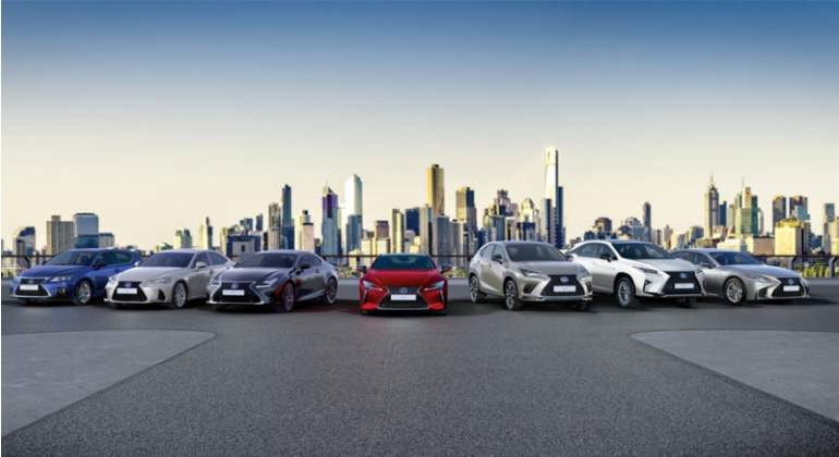 Gama de Lexus.