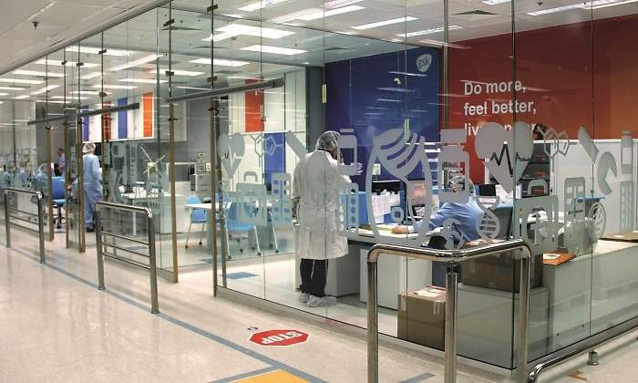 La fbrica de GSK en Aranda de Duero Burgos