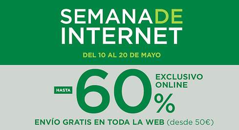 El Corte Inglés celebra la semana de internet con descuentos de hasta el  60% en sus compras online - elEconomista.es