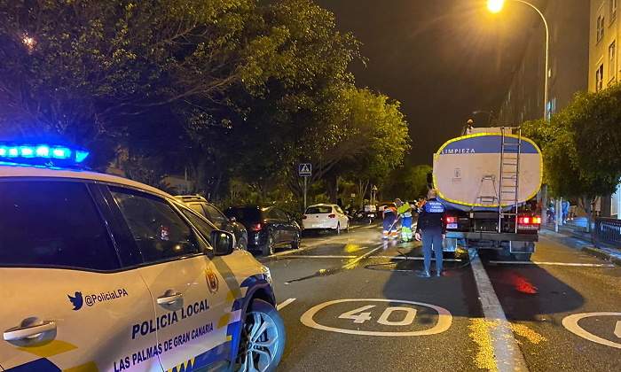 Limpieza de calles en Gran Canaria