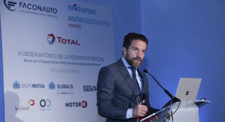 Gerardo Pérez, presidente de Faconauto, en Motortec.