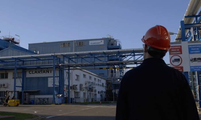 Instalacin de compresores de aire para la empresa Clariant