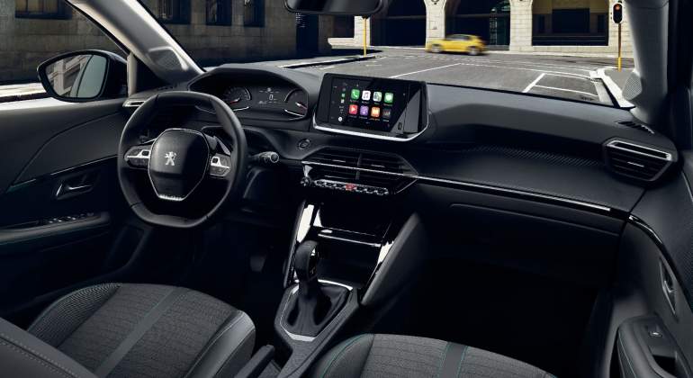 Interior del nuevo Peugeot 208.