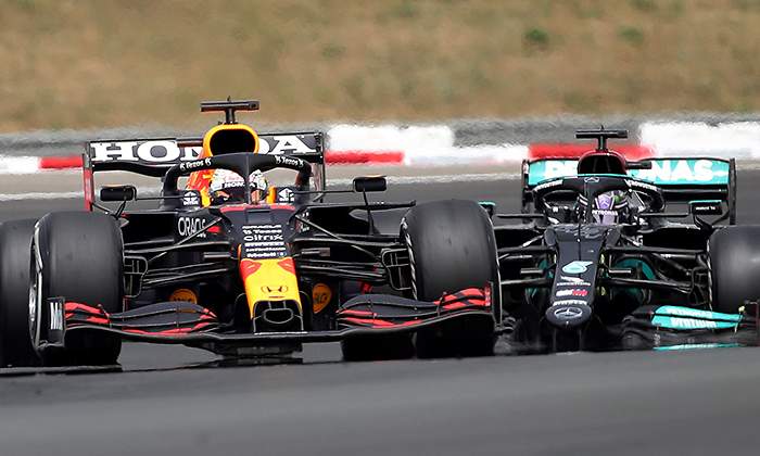 Verstappen Hamilton