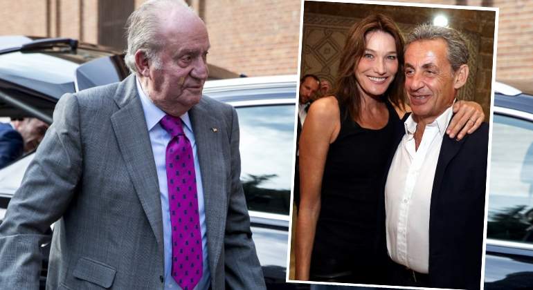 El Rey Juan Carlos De Boda Con Nicolas Sarkozy Y Carla Bruni En Francia Informalia Es