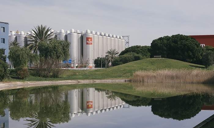 Fbrica de Estrella Damm de El Prat de Llobregat Barcelona