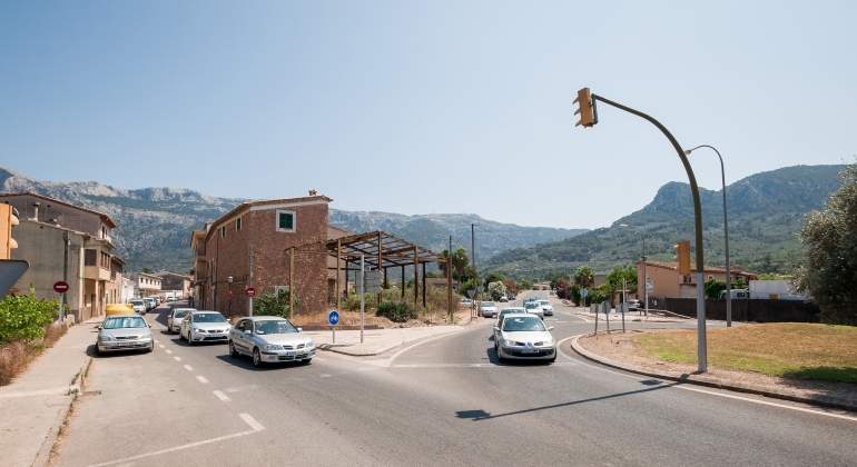 Trafico en Baleares.