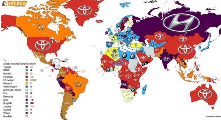 Cual Es La Marca Automovilistica Mas Buscada En Google En Cada Pais Ecomotor Es Find what you need by getting the latest information on businesses, including grocery stores, pharmacies and other important places with google maps. ecomotor es