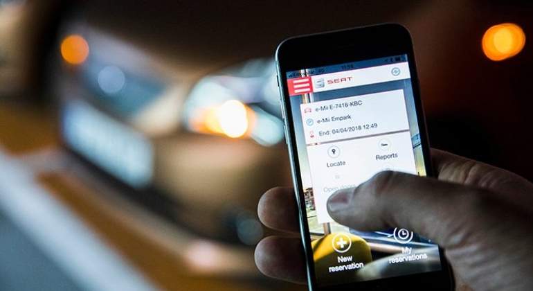 Carsharing eléctrico de Seat.