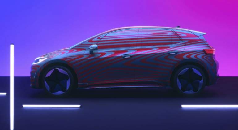 Foto de camuflaje del nuevo ID.3 de Volkswagen.