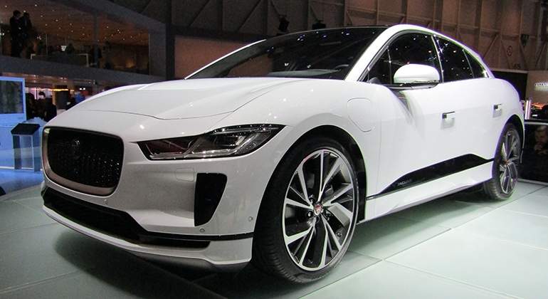 Presentación del Jaguar i-Pace en Ginebra.