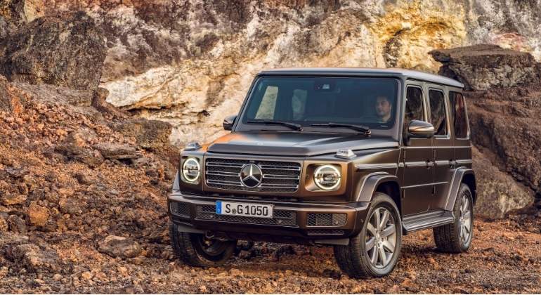 Mercedes clase G, cinco estrellas Euro NCAP 2019.