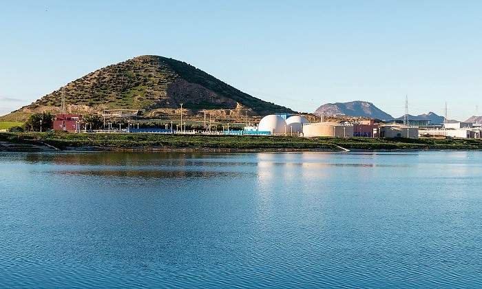 Estacin depuradora de Suez en Cabezo Beaza