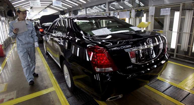 Factoría de Toyota en China.