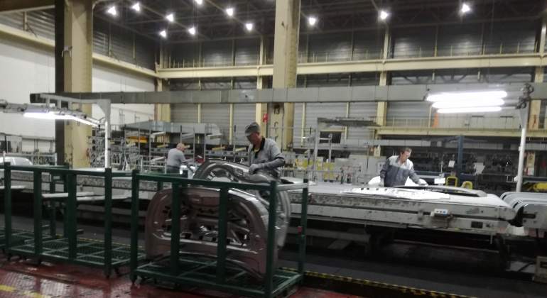 Fábrica de PSA en Figueruelas.