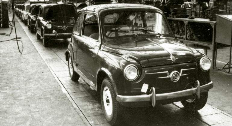 Línea de montaje del SEAT 600