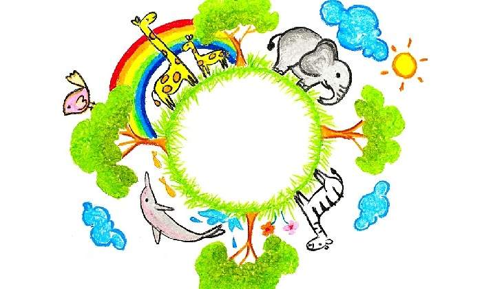 Un-dibujo-de-el-mundo-con-diferentes-animales-iStock.jpg