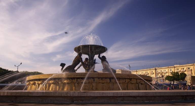 Fuente de Tritón