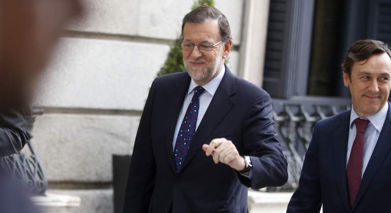 Llegada de Mariano Rajoy