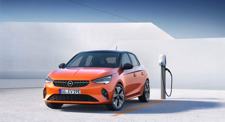 Opel Corsa en su versión eléctrica.