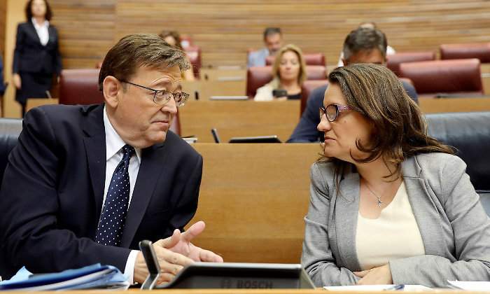 Ximo Puig y Mnica Oltra EFE