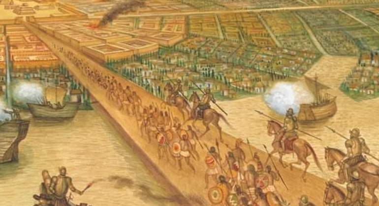 Resultado de imagen para cae tlatelolco hernan cortes