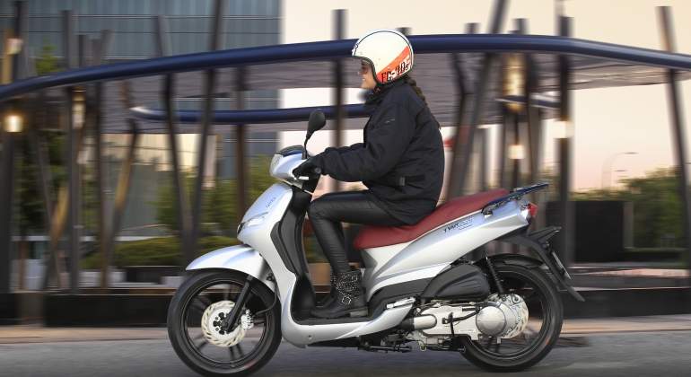 Sólo el 13% de los motoristas son mujeres.