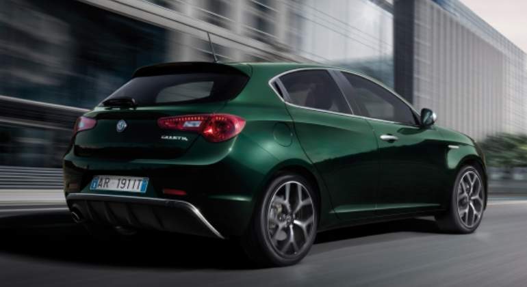 Trasera del nuevo Alfa Romero Giulietta 2019.
