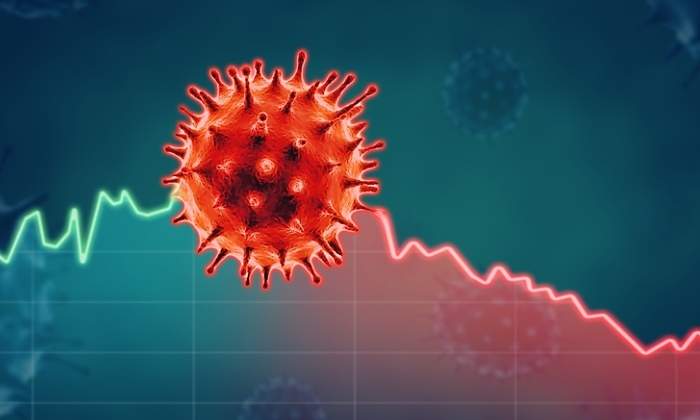 Representacin del efecto del coronavirus sobre la economa