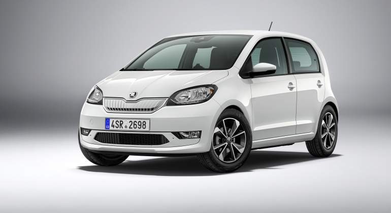 Frontal del Skoda Citigo-E iV.