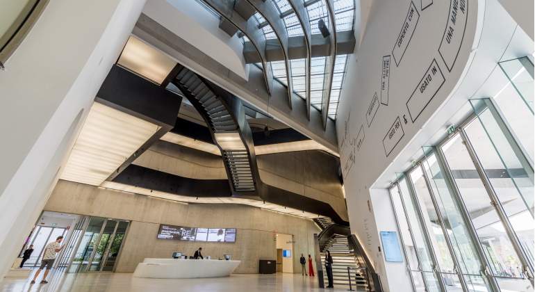 Interior Museo Maxxi.