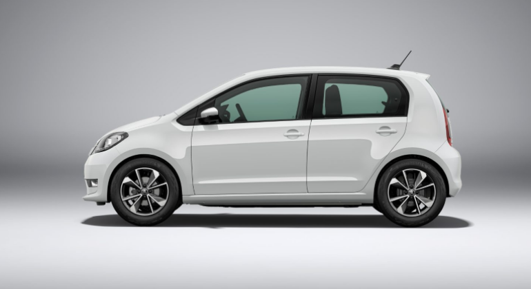 Dibujo del Skoda Citigo-E iV.