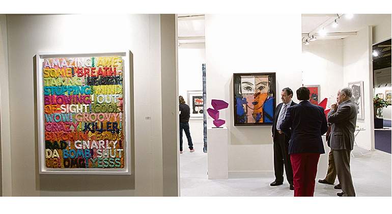 Artes plásticas contemporáneas en el Ifema.