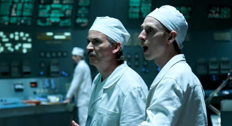 Actores de la Chernobyl, la miniserie