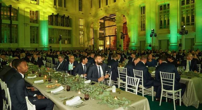Cena Oficial del torneo en la Galería de Cristal del Palacio de Cibeles de Madrid.