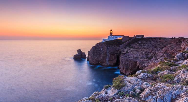 Atardecer en Sagres